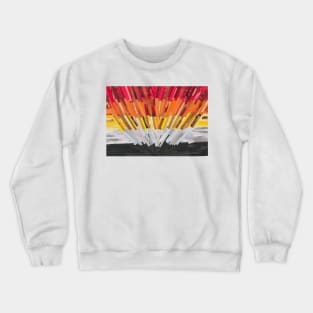 Lithromantic and Lithsexual Flag Collage Crewneck Sweatshirt